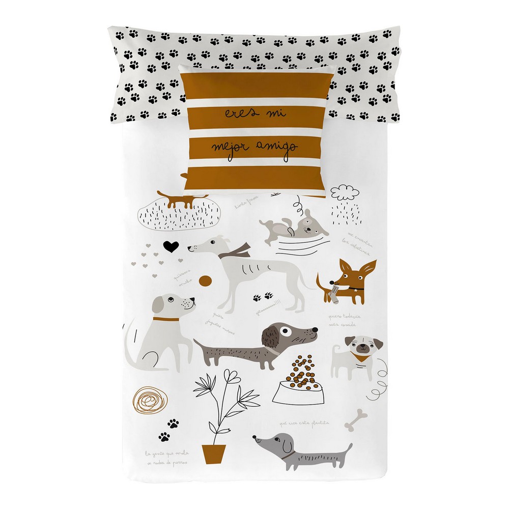 Påslakan Panzup Dogs Säng 180/190 (260 x 220 cm) - 6