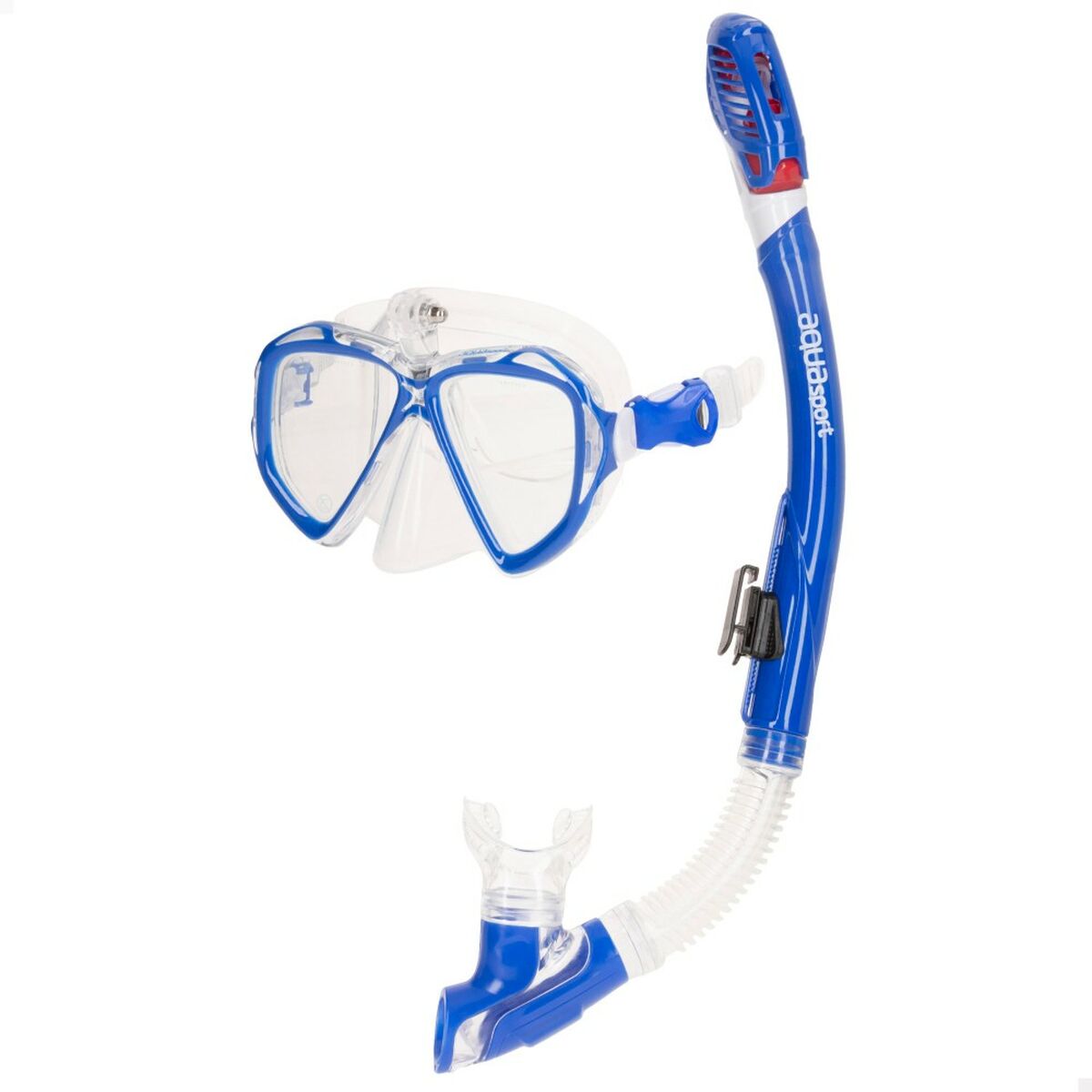 Snorkel och cyklop AquaSport Blå Vuxna (2 antal) - 2