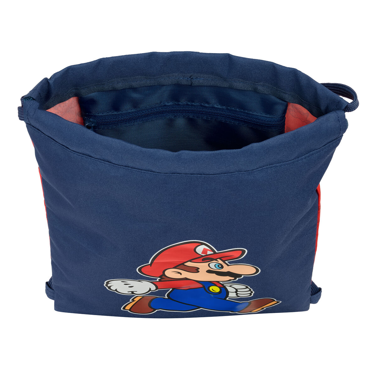 Skopåse med remmar Super Mario Trick Röd Mörkblå 26 x 34 x 1 cm - 4