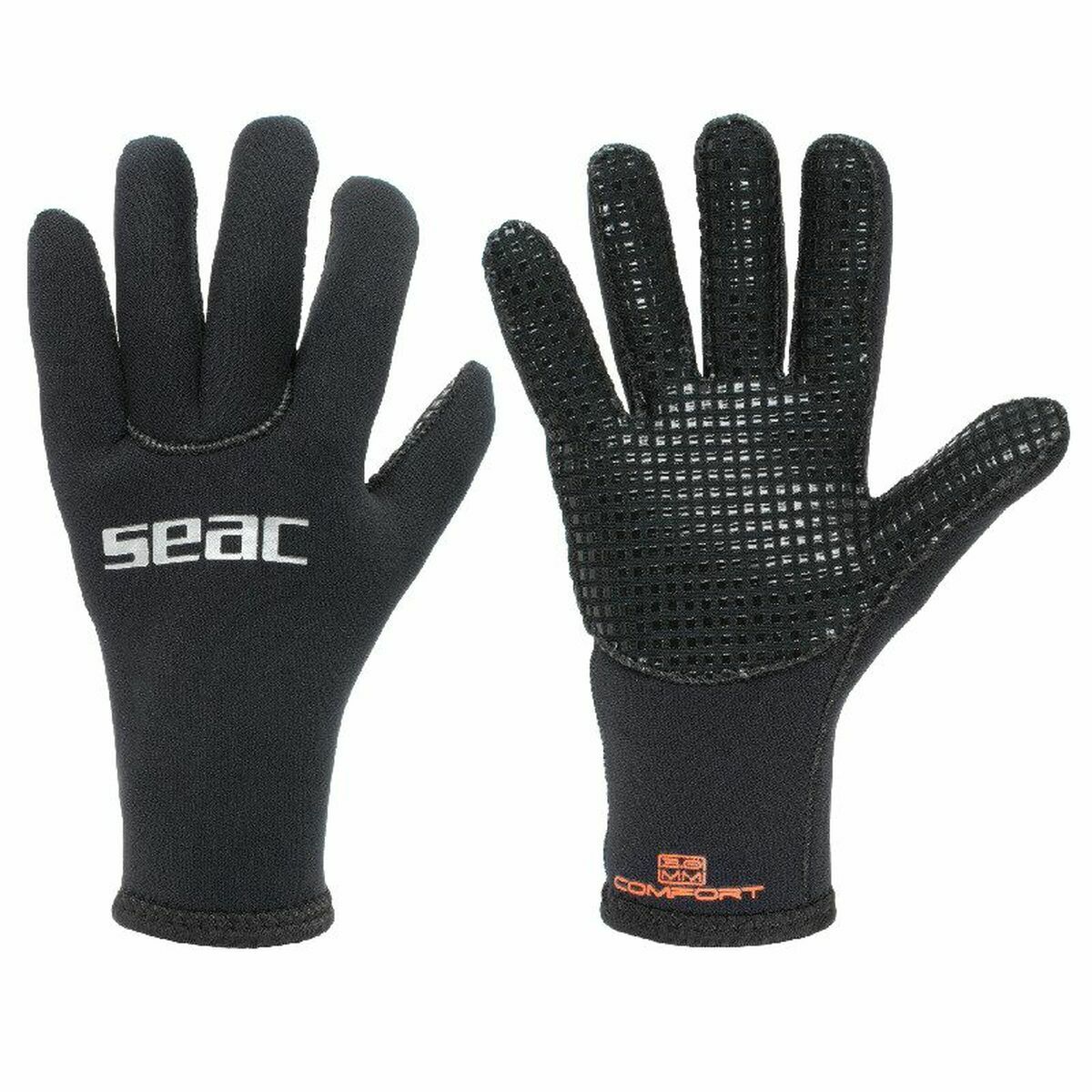 Dykhandskar Seac Seac Comfort 3 MM Svart - 16