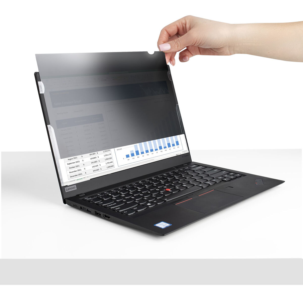 Sekretessfilter för datorskärm Startech 156L - 5