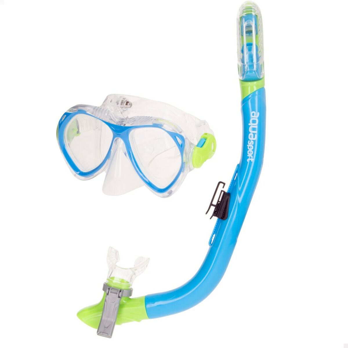 Snorkel och cyklop för barn AquaSport Blå (2 antal) - 2