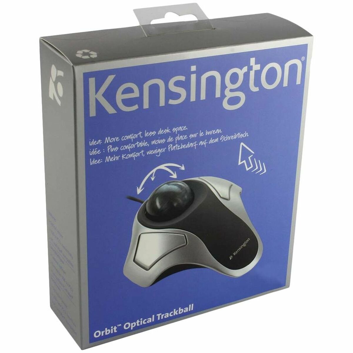 Optisk Mus Trackball Kensington 64327EU Grå - 2