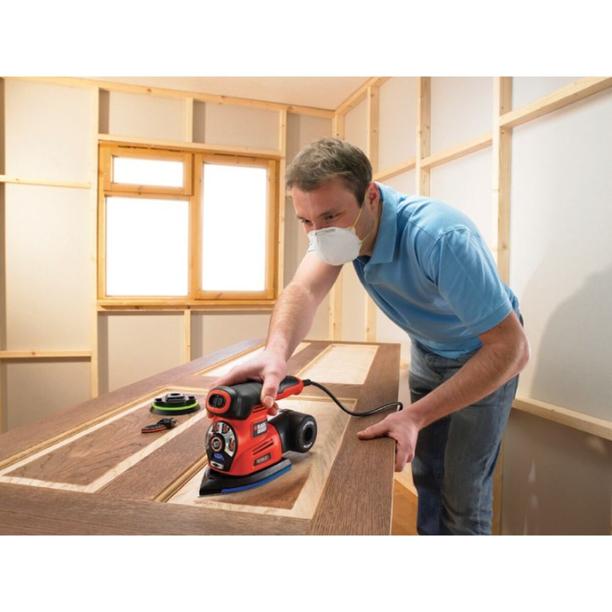 Slipmaskin med flera funktioner Black & Decker KA280K-QS 220 W 230 V