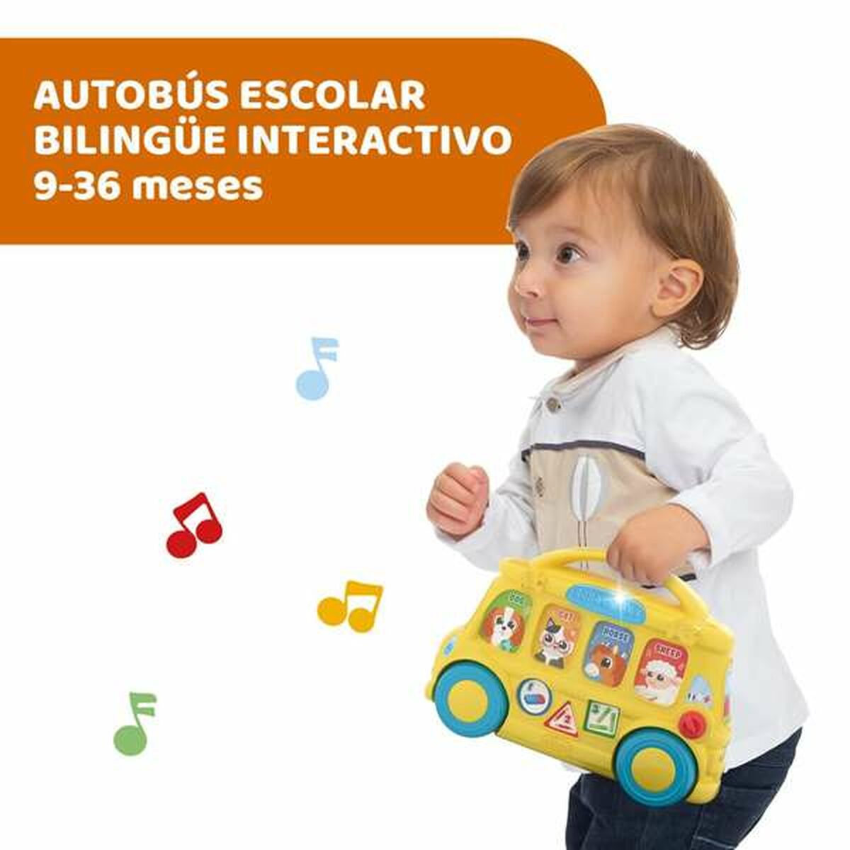 Utbildningsspel Chicco Buss - 2