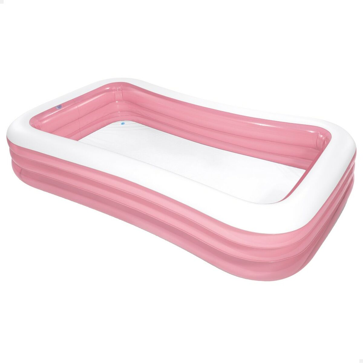 Uppblåsbar plaskpool för barn Intex 1050 L 305 x 56 x 183 cm Rosa (2 antal) - 8