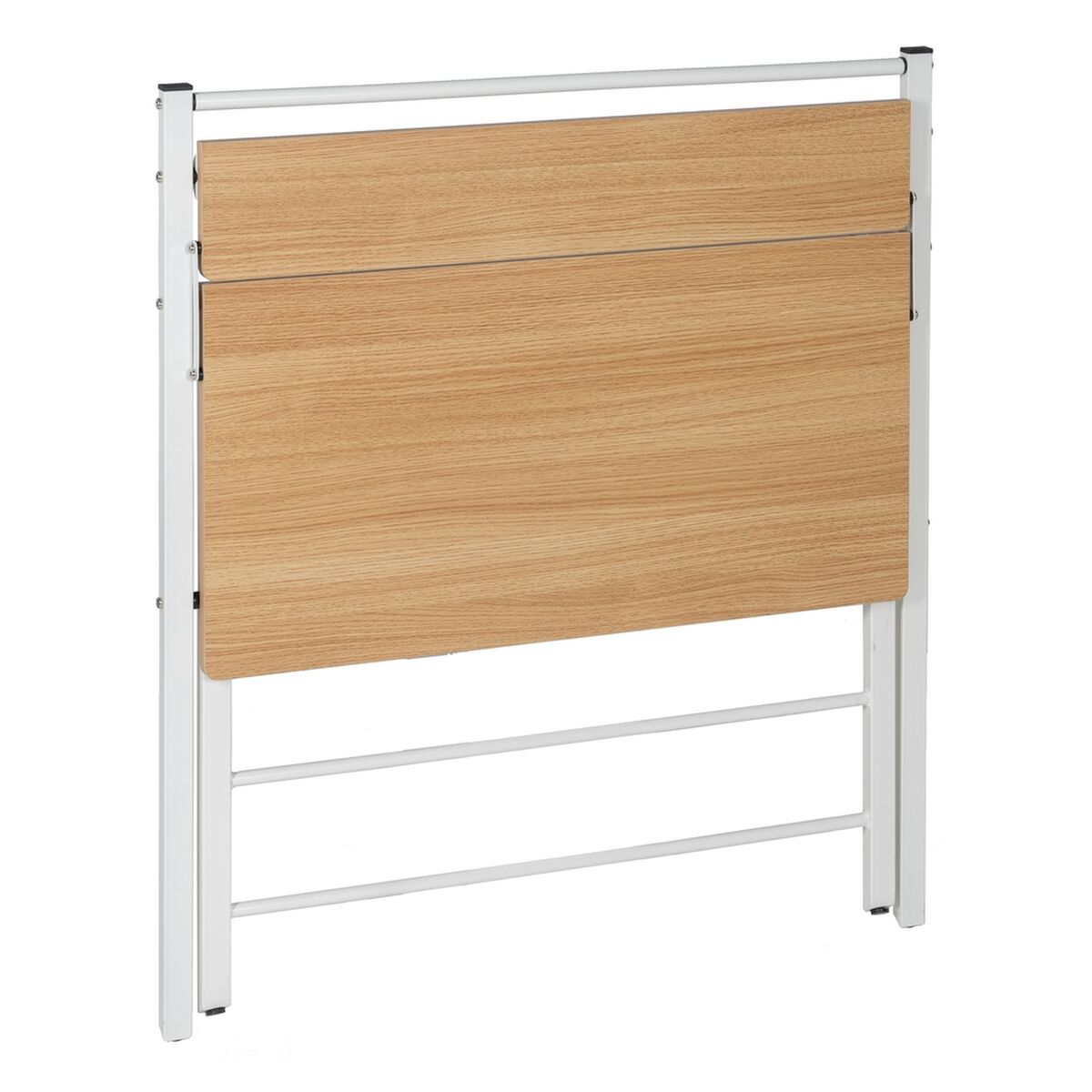 Skrivbord Vit Naturell Järn Trä MDF 87 x 56 x 87 cm - 3