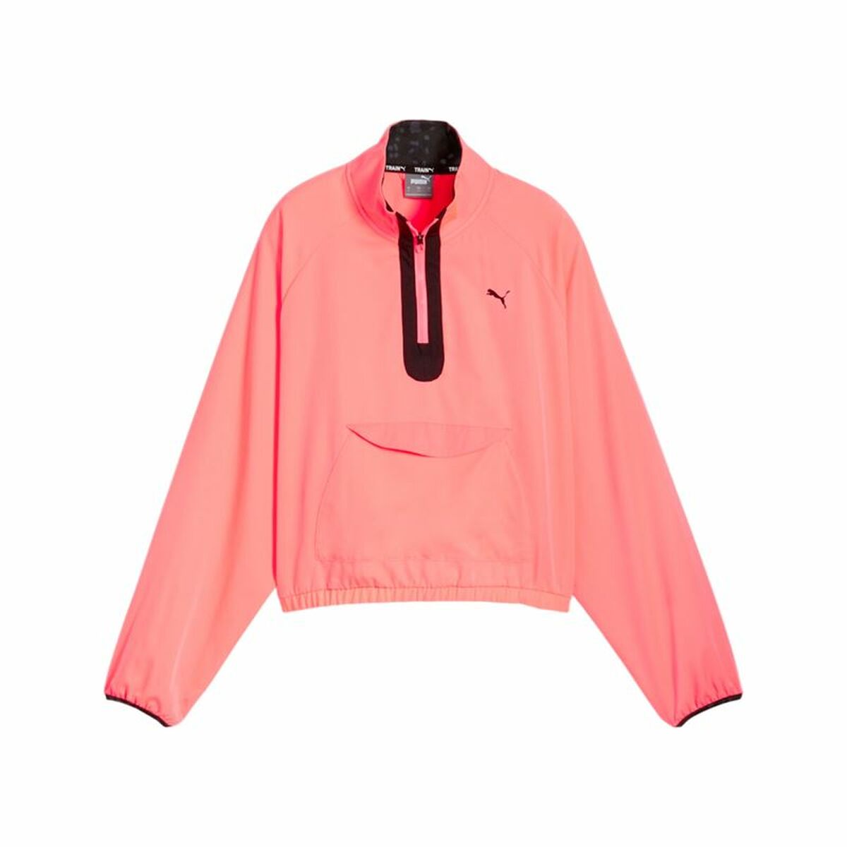 Tröja utan huva Dam Puma Hypernatural Woven 1/2 Zip