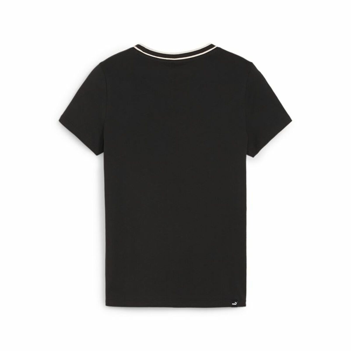 Barn T-shirt med kortärm Puma QUAD G Svart - 2