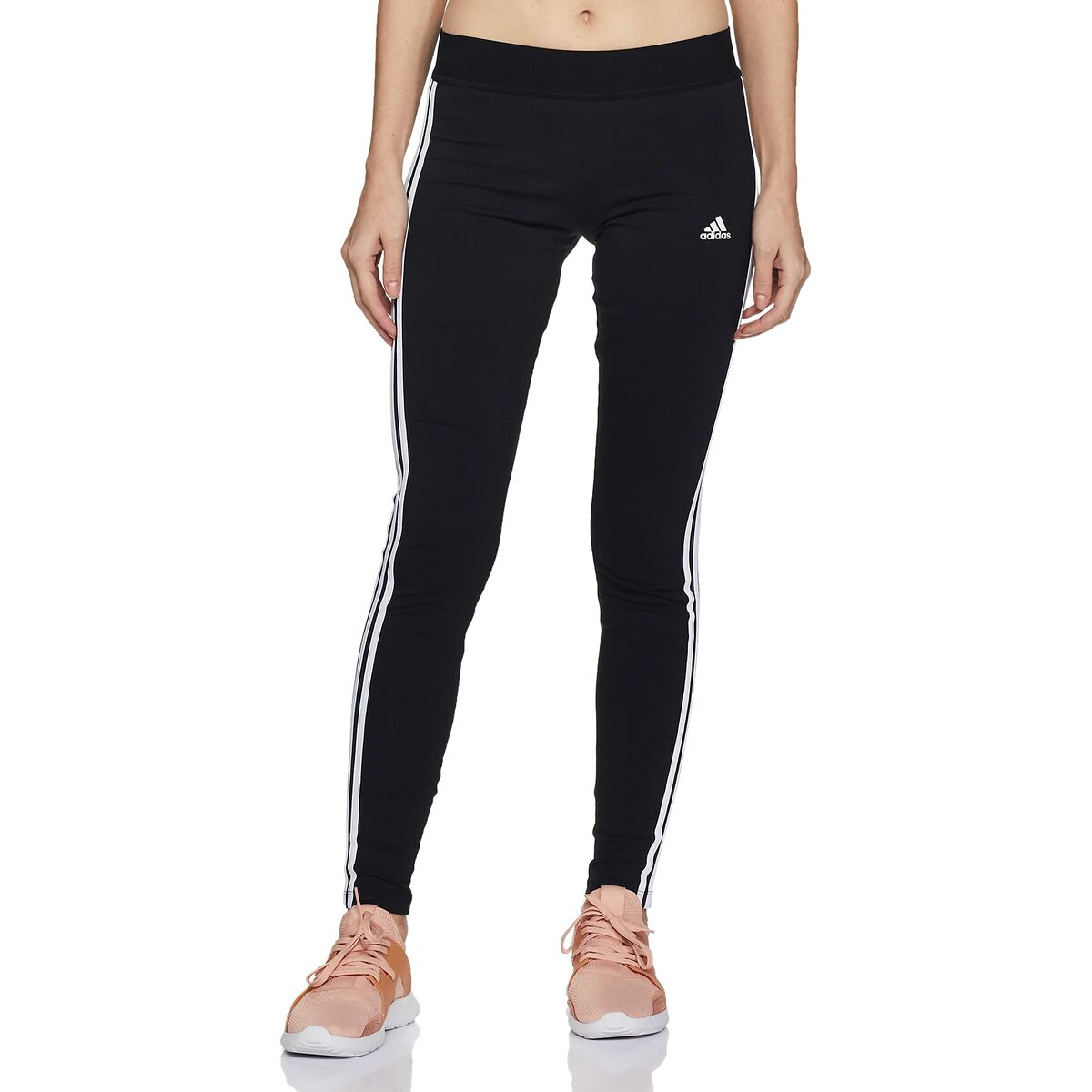 Sport-leggings, Dam Adidas Svart - 2