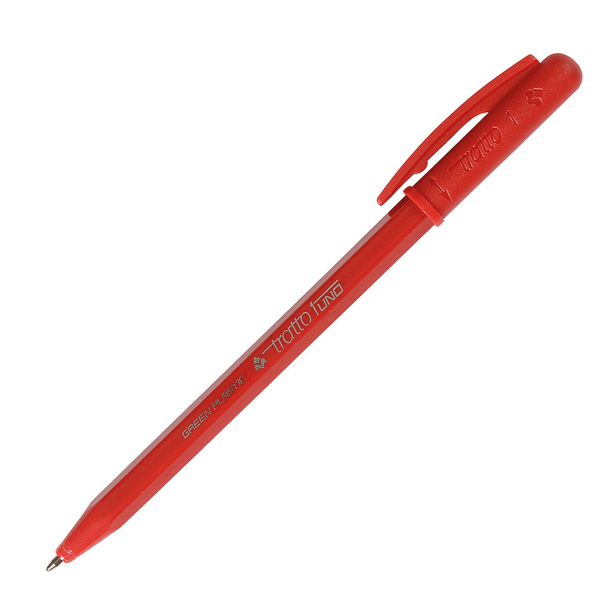 Penna för flytande bläck Tratto UNO Röd 0,5 mm (50 Delar) - 2
