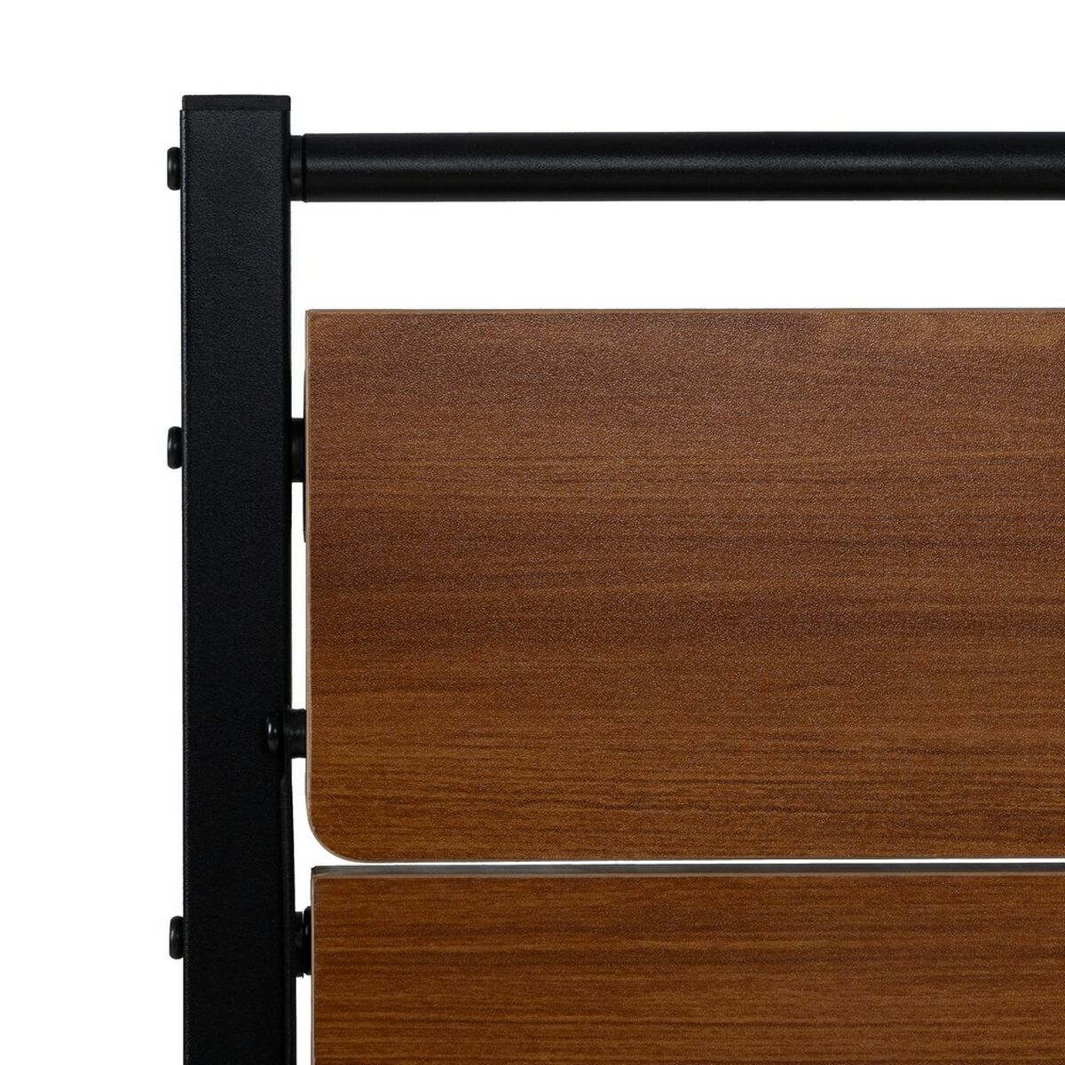 Skrivbord Brun Svart Järn Trä MDF 87 x 56 x 87 cm - 5