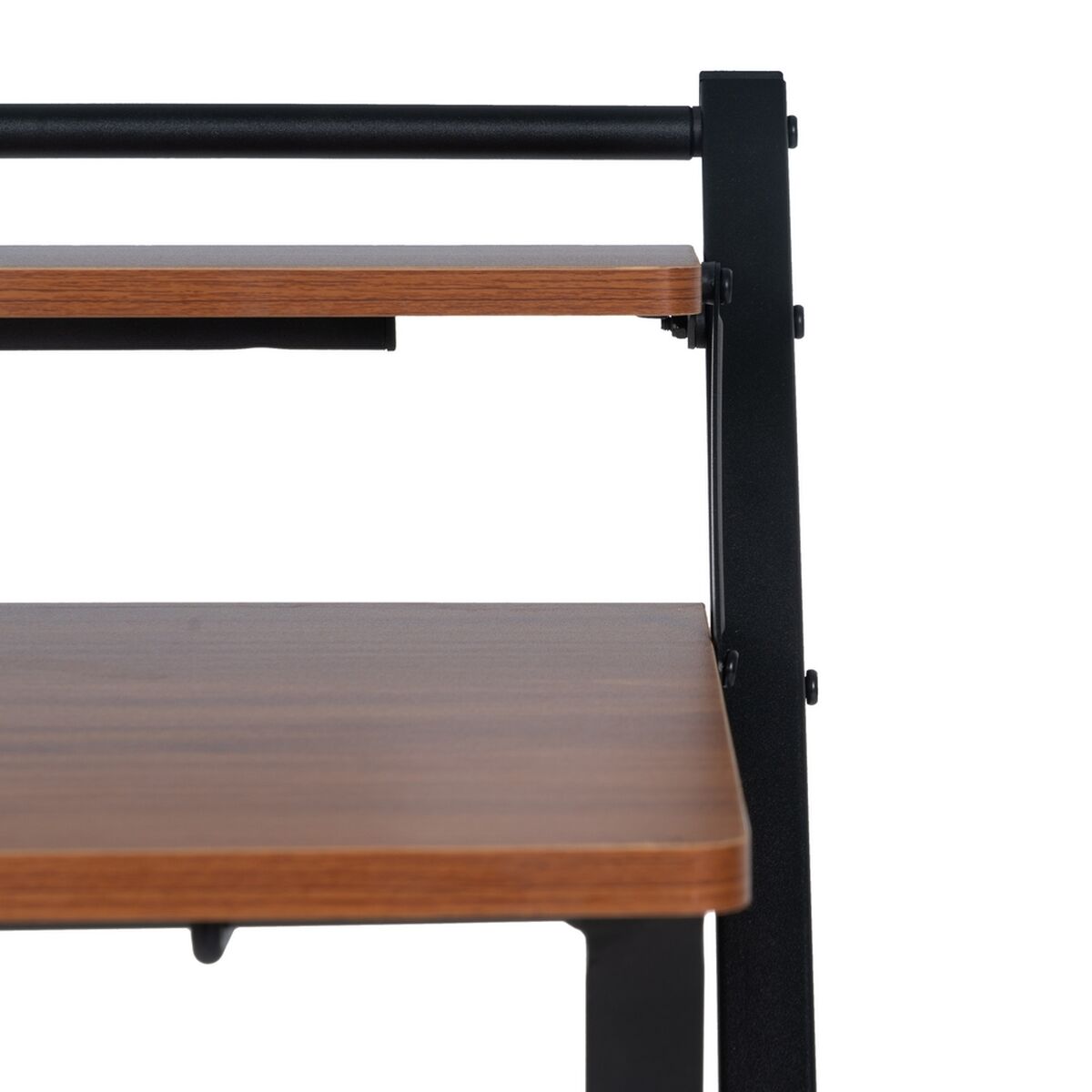 Skrivbord Brun Svart Järn Trä MDF 87 x 56 x 87 cm - 7