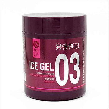 Hårstyling med fast grepp Salerm Proline 03 Ice Gel Salerm 8420282038898 (200 ml) (200 ml)