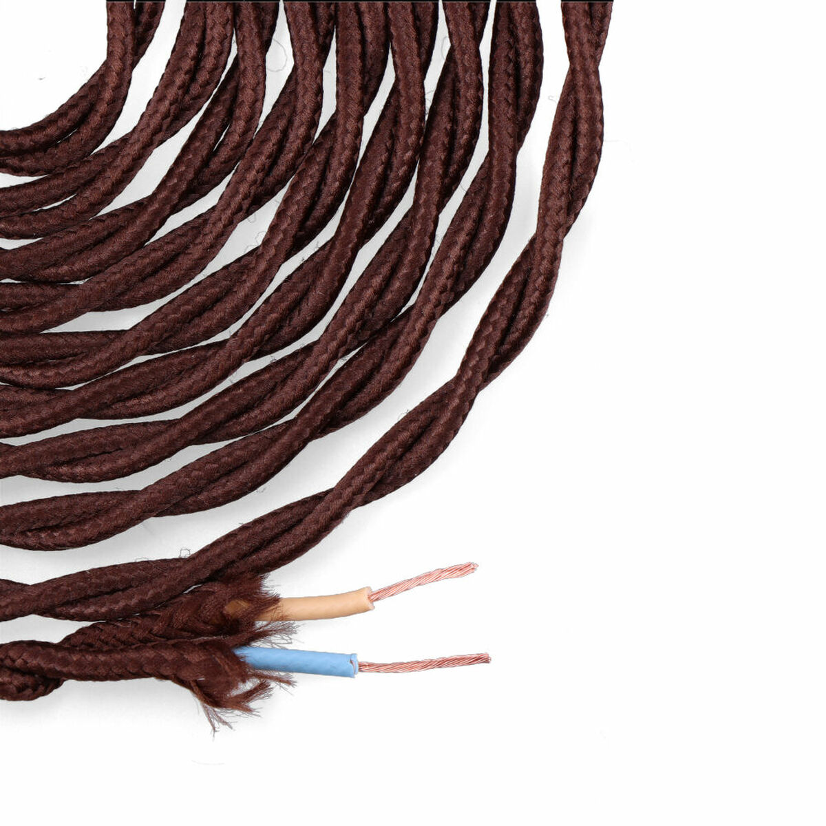 Kabel EDM 11882 C20 Brun 2 x 0,75 mm 5 m Silke - 4