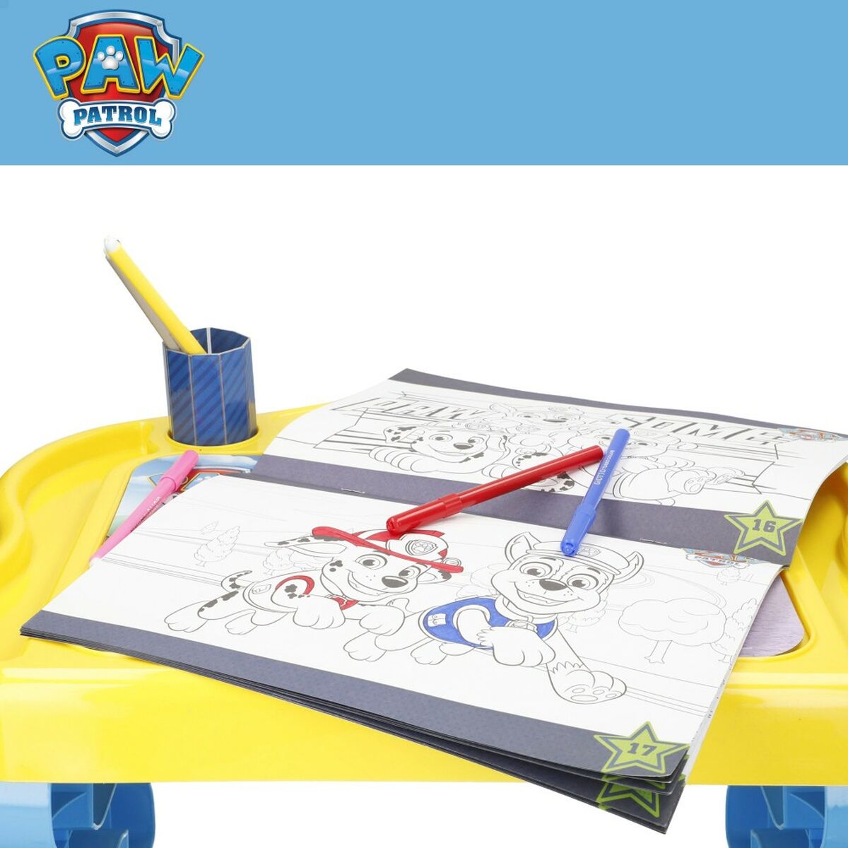 Skrivbord The Paw Patrol 48 x 42 x 38 cm 6 antal - 4