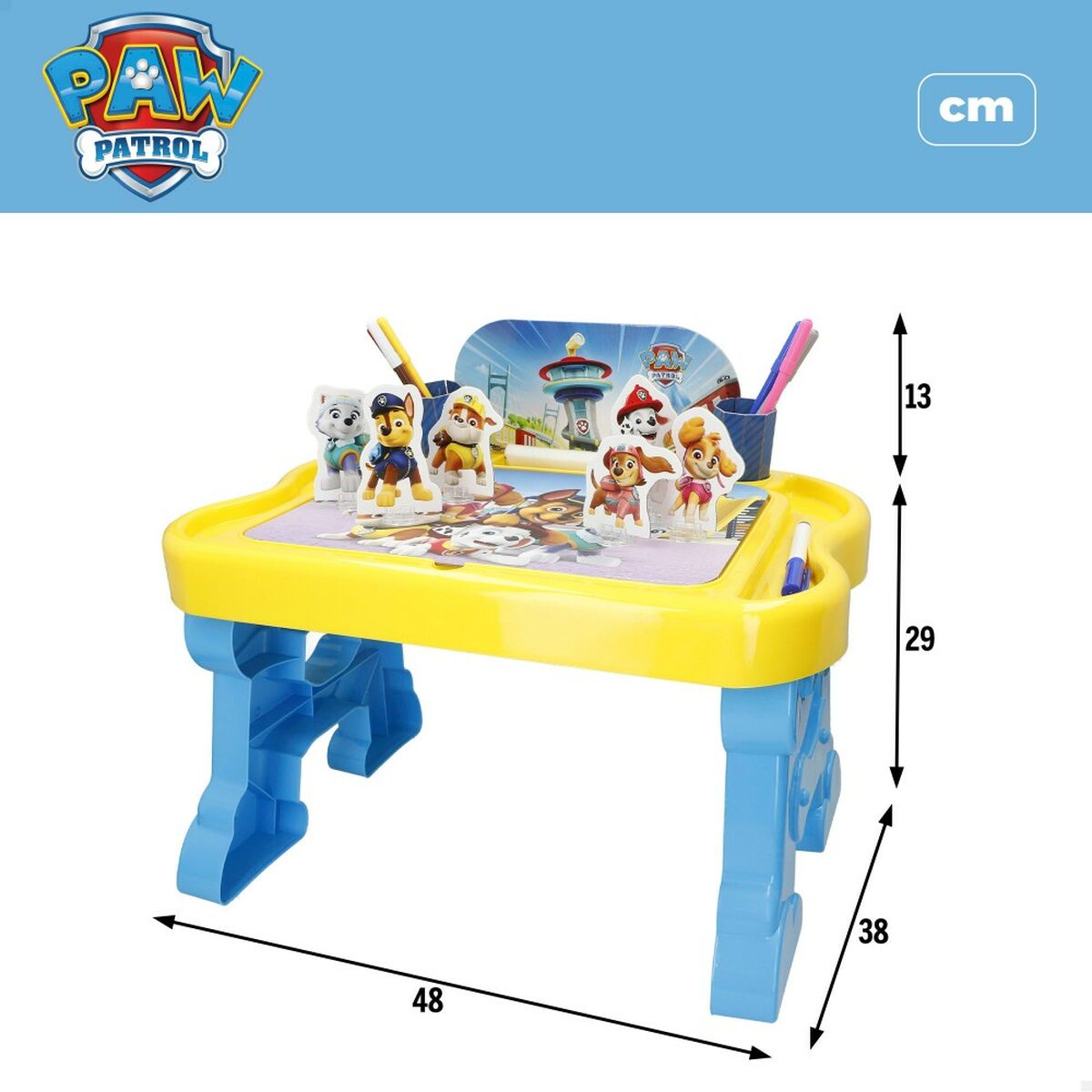 Skrivbord The Paw Patrol 48 x 42 x 38 cm 6 antal - 7