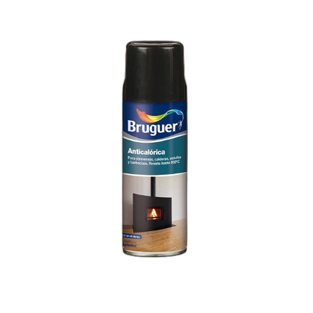 Värmebeständig färg Bruguer 5197995 Spray Silvrig 400 ml