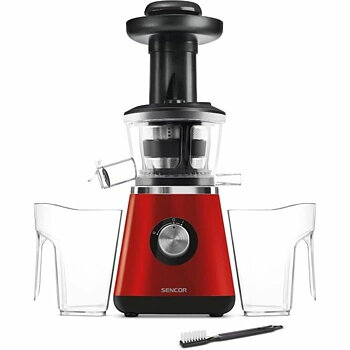 Elektrisk Juicepress Sencor SSJ 4042RD Svart Röd 60 W