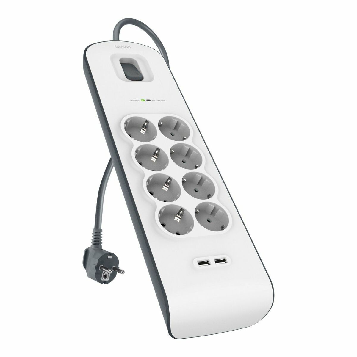 Skydd mot spänningstoppar Belkin BSV804VF2M-V2