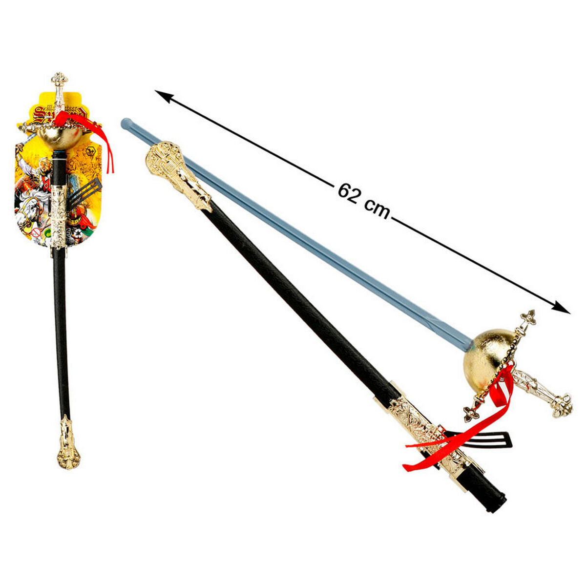 Leksakssvärd Väska 62 cm - 2
