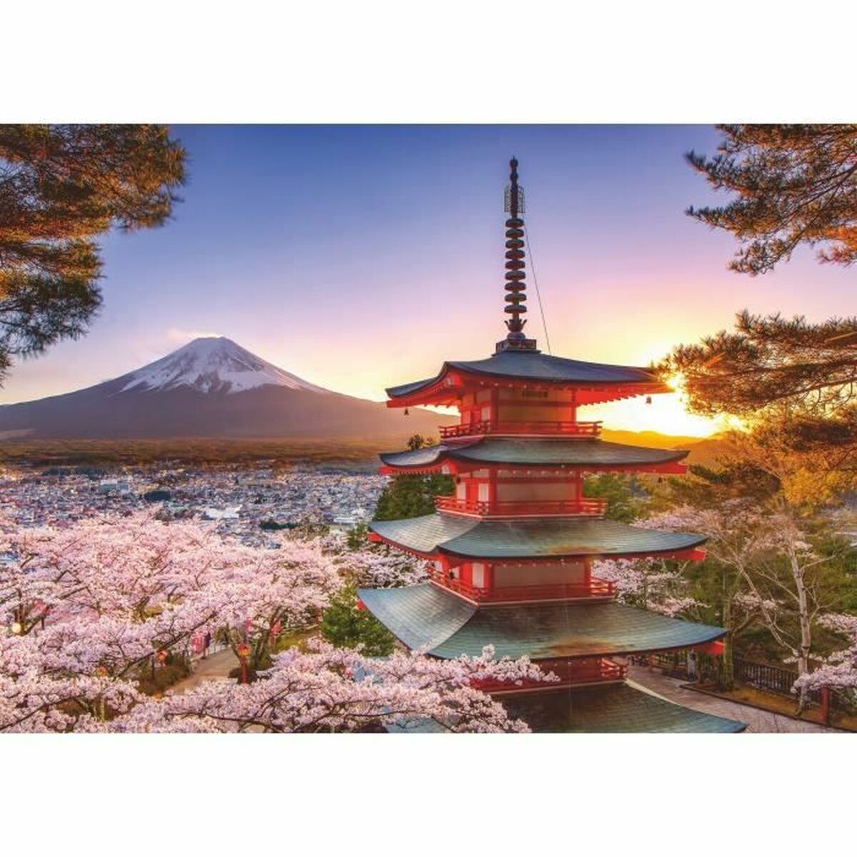 Pussel Ravensburger Cherry Blossoms - 2