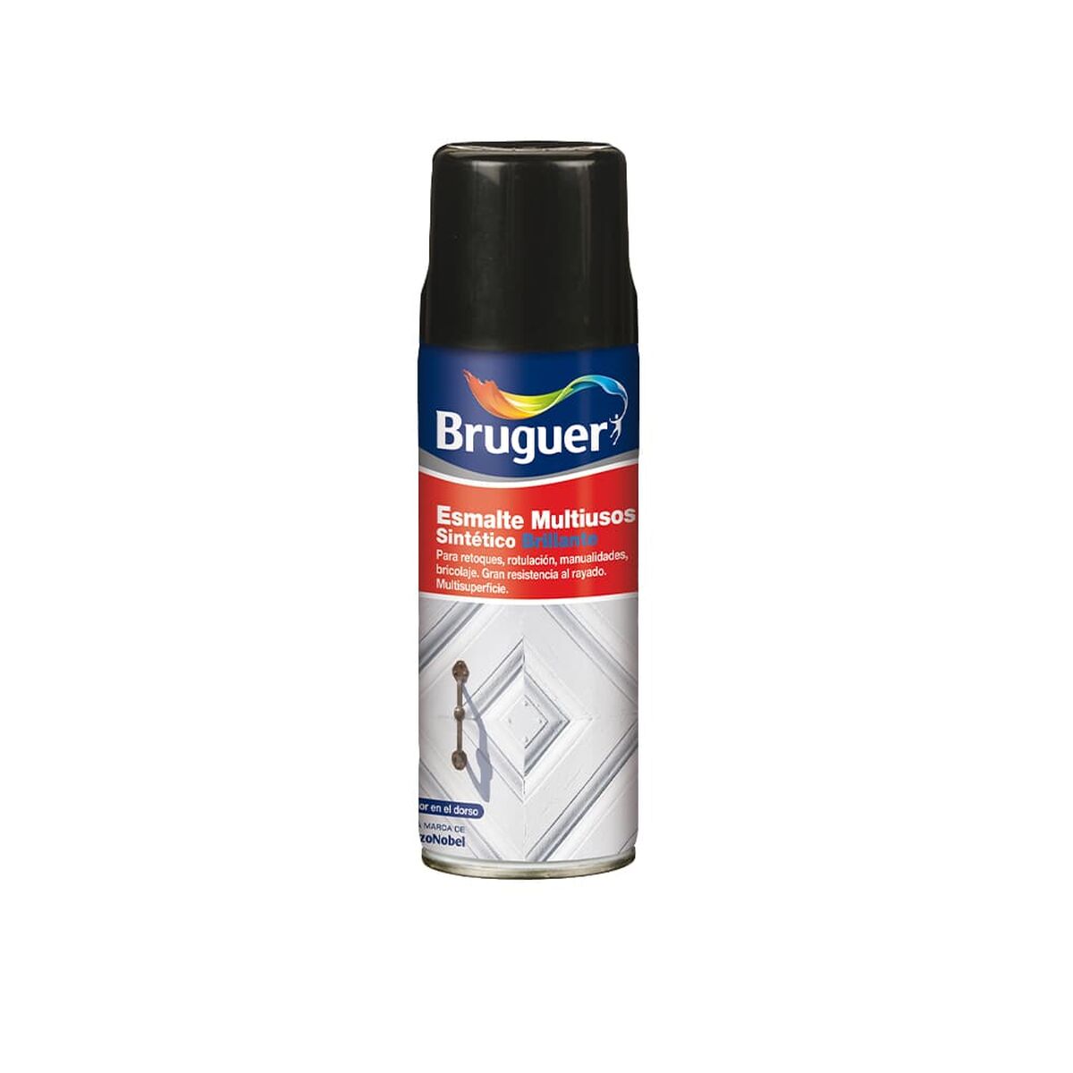 Syntetisk emaljfärg Bruguer 5197985 Spray Flera användningsområden Citron 400 ml