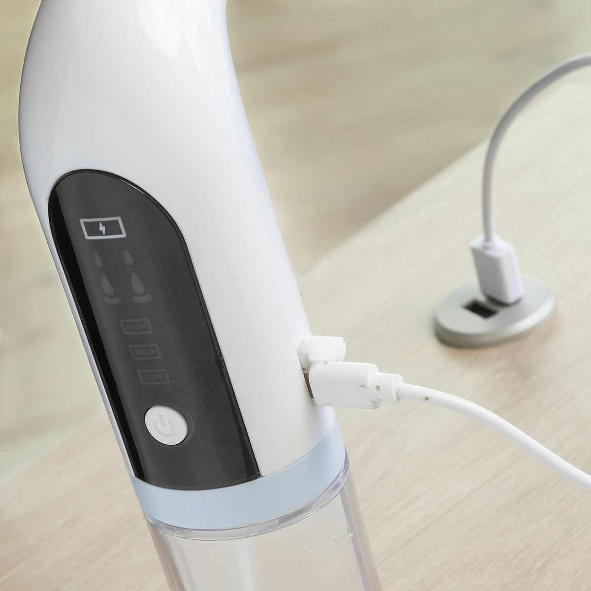 Laddningsbart Hydro-rengöringsmaskin för ansikte InnovaGoods Hyser Vit (Renoverade B) - 8
