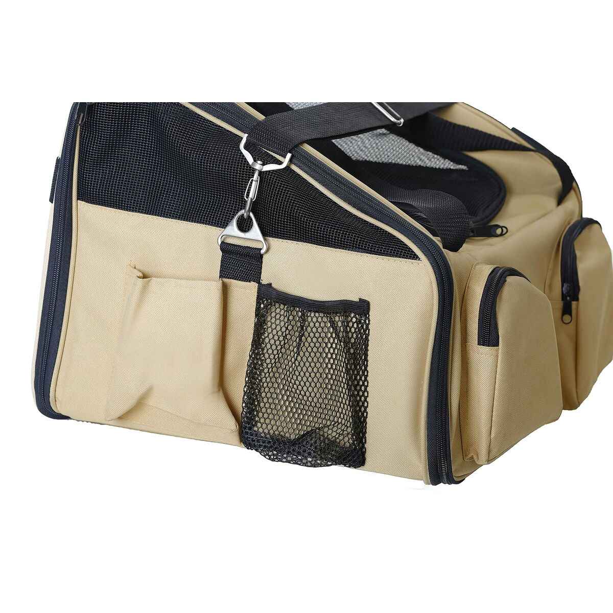 Handväska för husdjur PS1307BEL Beige - 4
