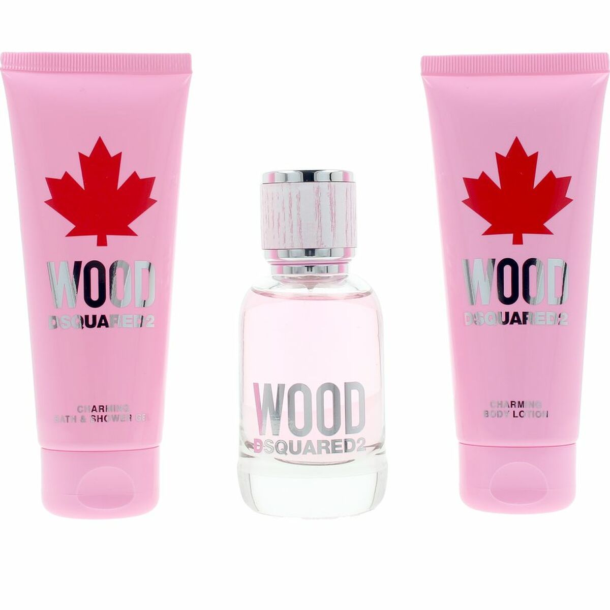 Parfymset Damer Dsquared2 WOOD POUR FEMME 3 Delar