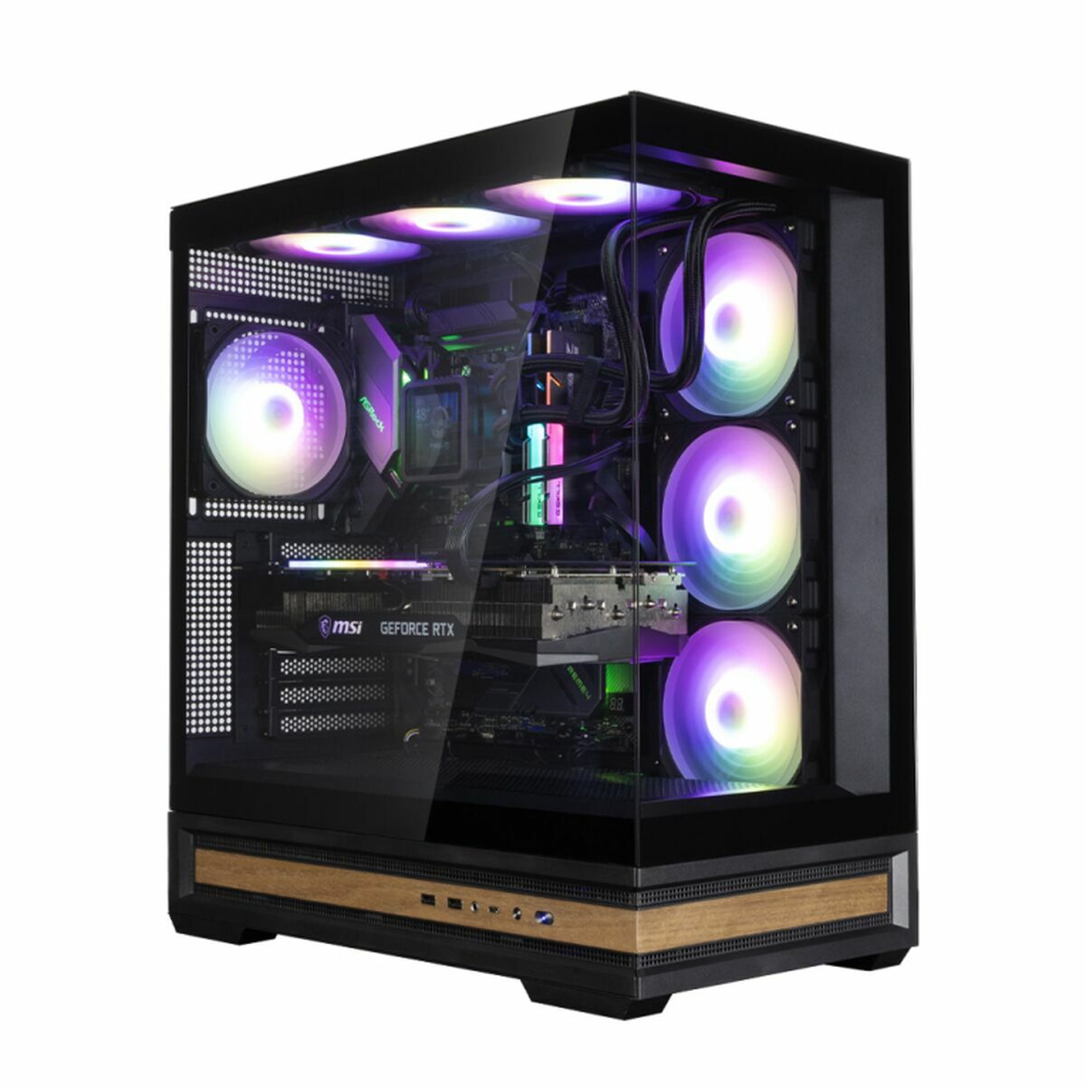 ATX Semitorn Zalman P40 NAMU Svart