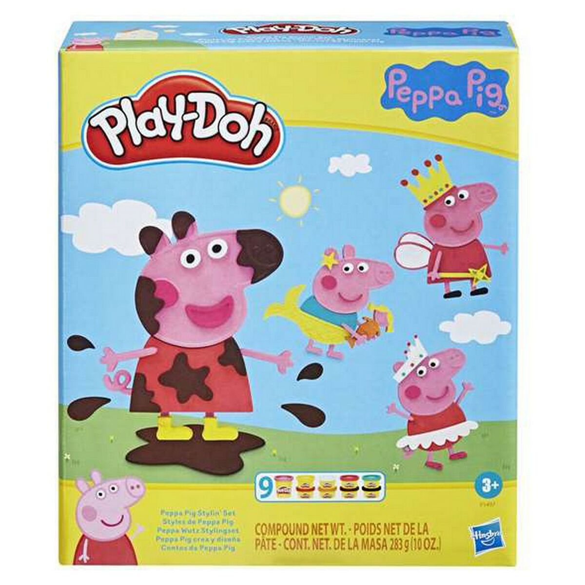 Modellera Spel Play-Doh Hasbro Peppa Pig Stylin Set - 3