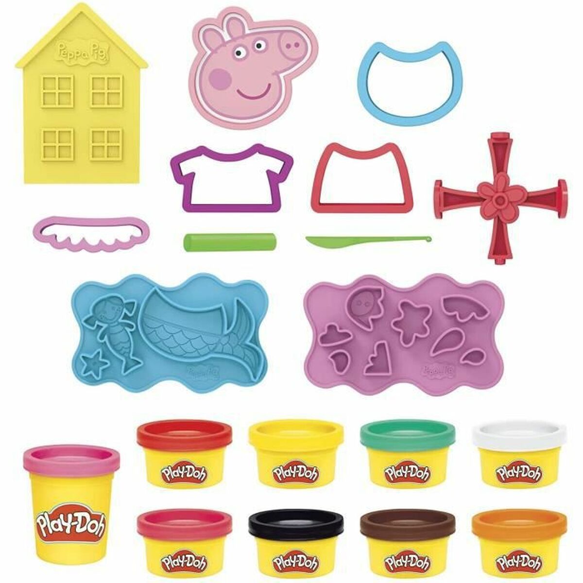 Modellera Spel Play-Doh Hasbro Peppa Pig Stylin Set - 2