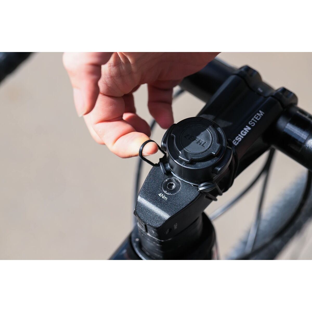 Cykeltelefonhållare Zefal 7184 Svart Plast (Renoverade A) - 2