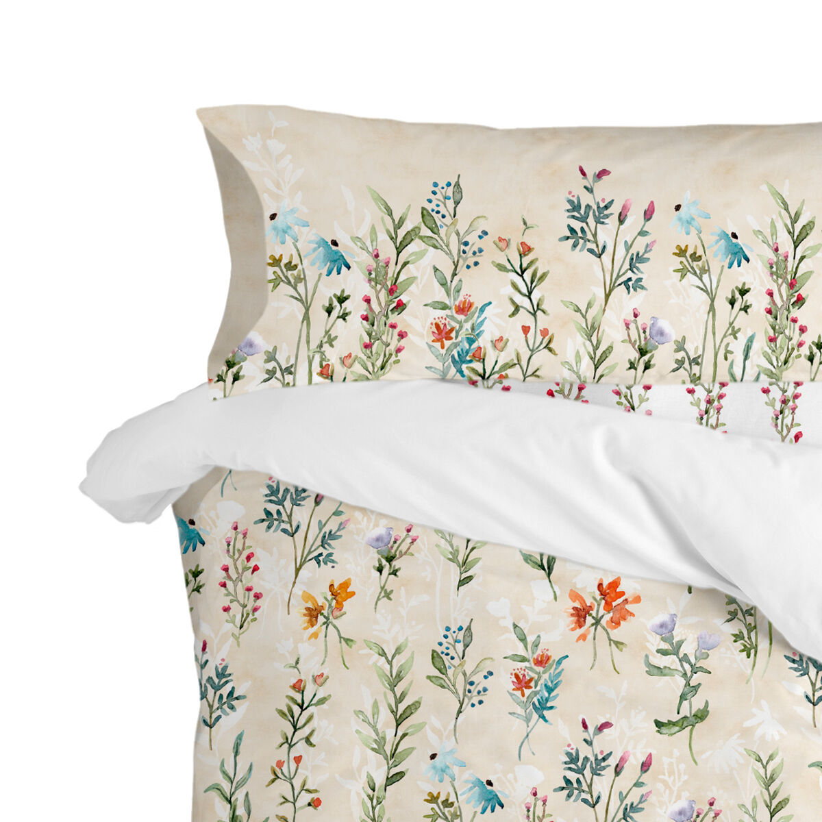 Örngott HappyFriday Vernazza Multicolour 45 x 110 cm (2 antal) - 6