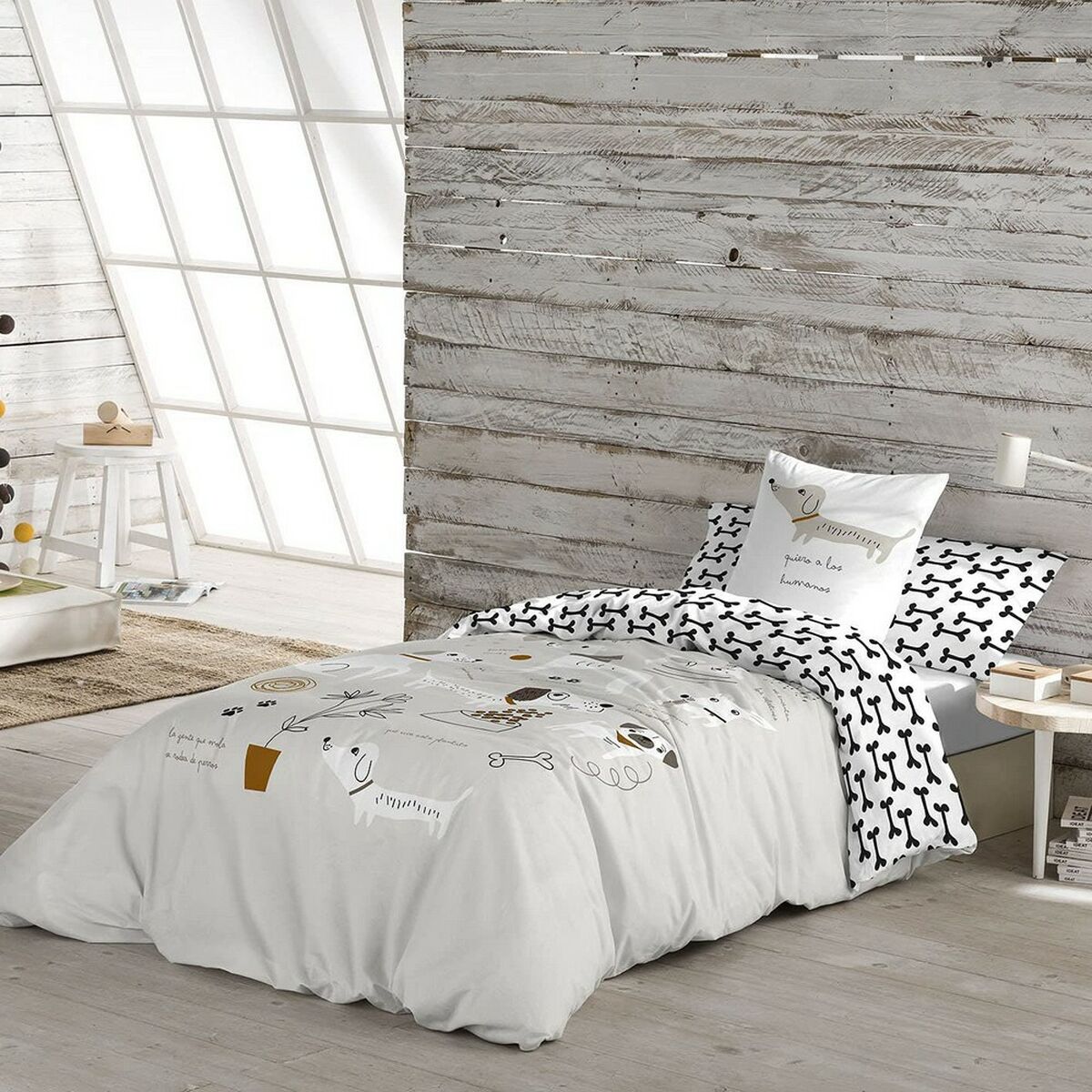 Påslakan Panzup Dogs Säng 150/160 (240 x 220 cm) - 16
