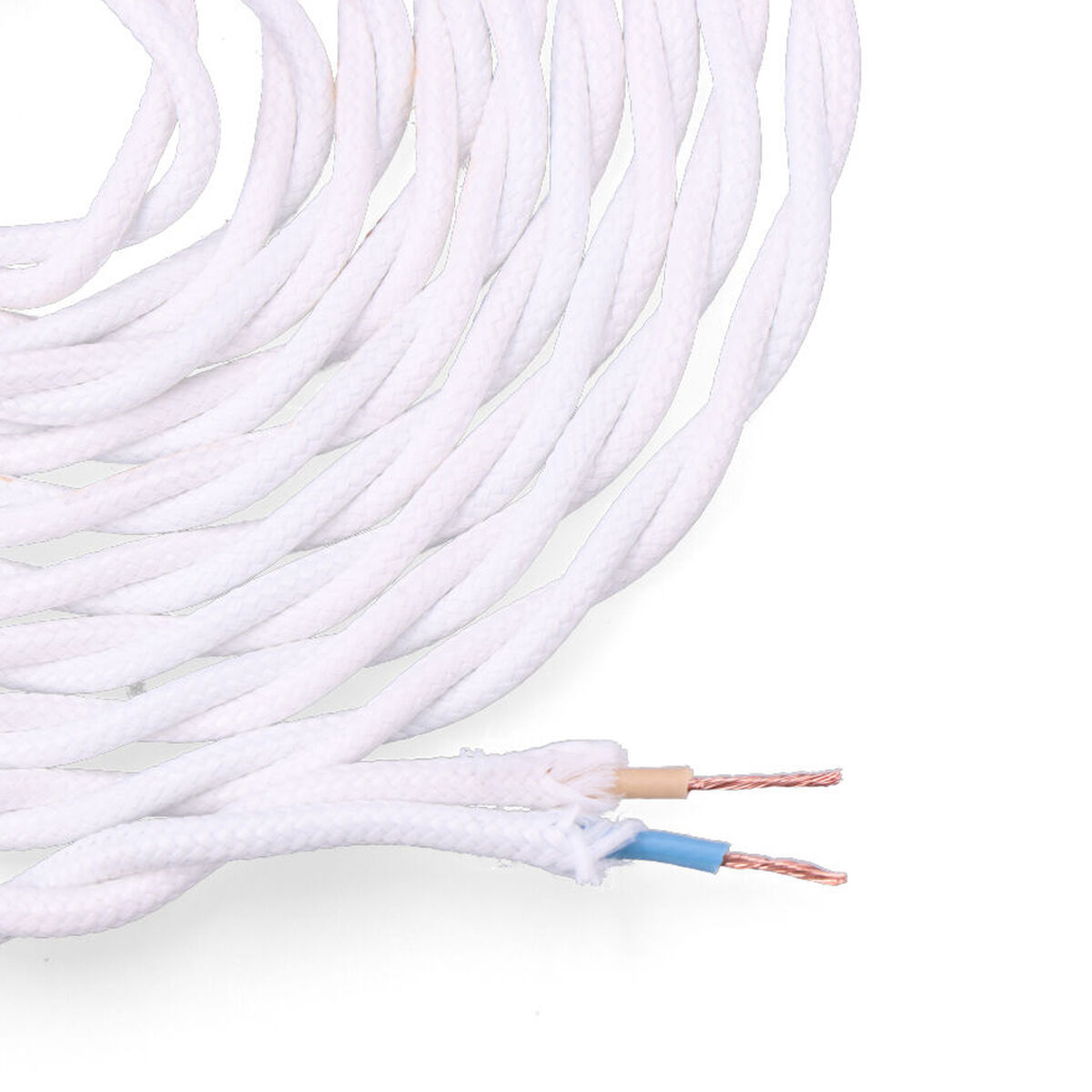 Kabel EDM 11884 Vit 2 x 0,75 mm 5 m - 5