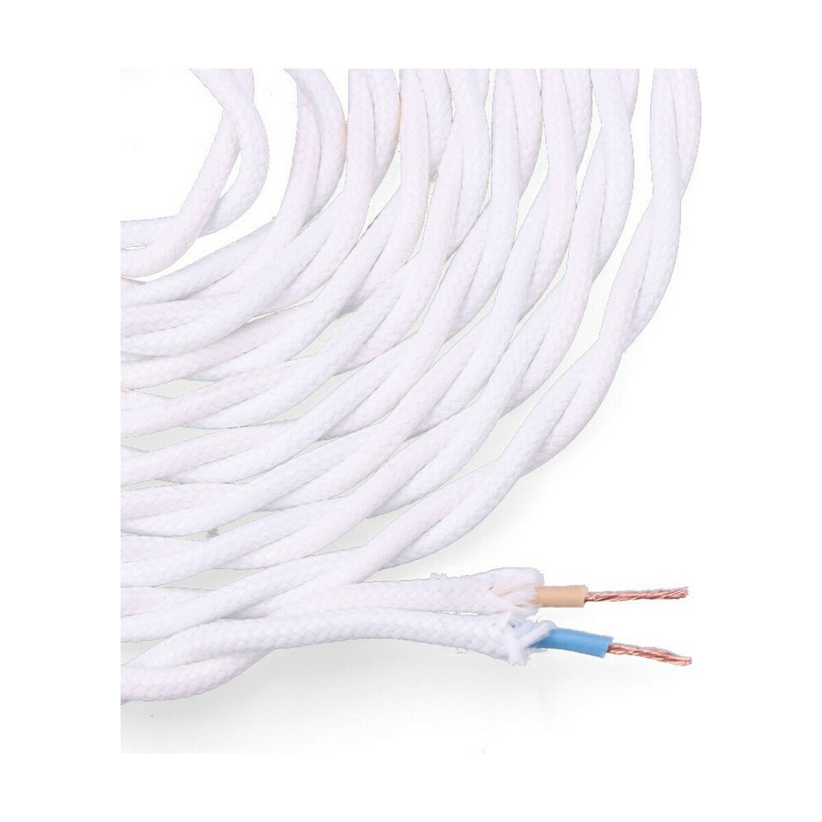 Kabel EDM 11884 Vit 2 x 0,75 mm 5 m - 2