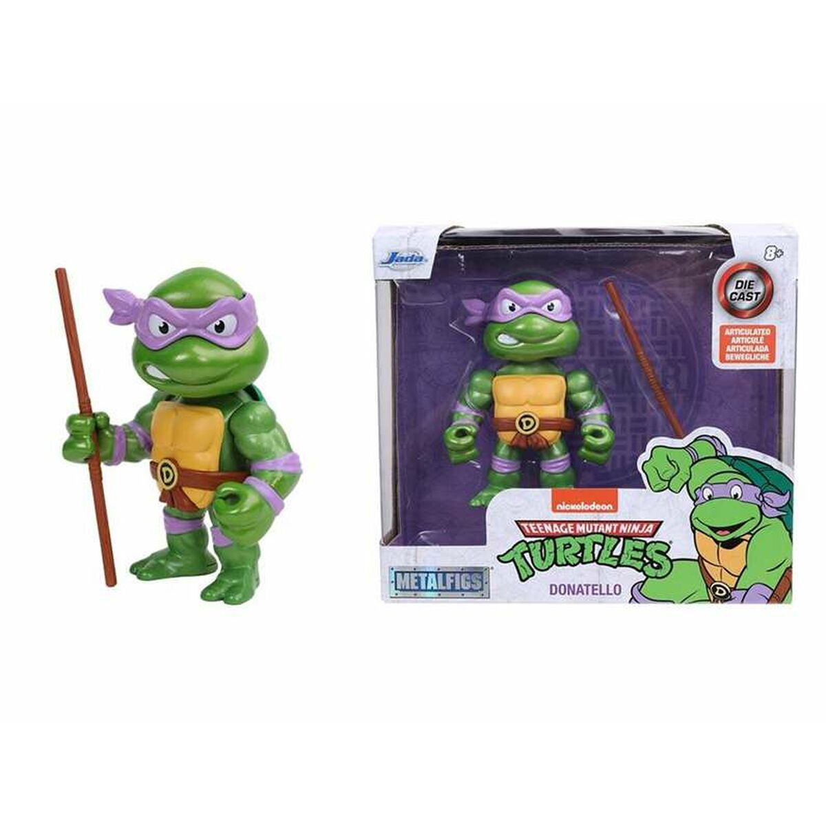 Actionfigurer Teenage Mutant Ninja Turtles Donatello 10 cm - 2