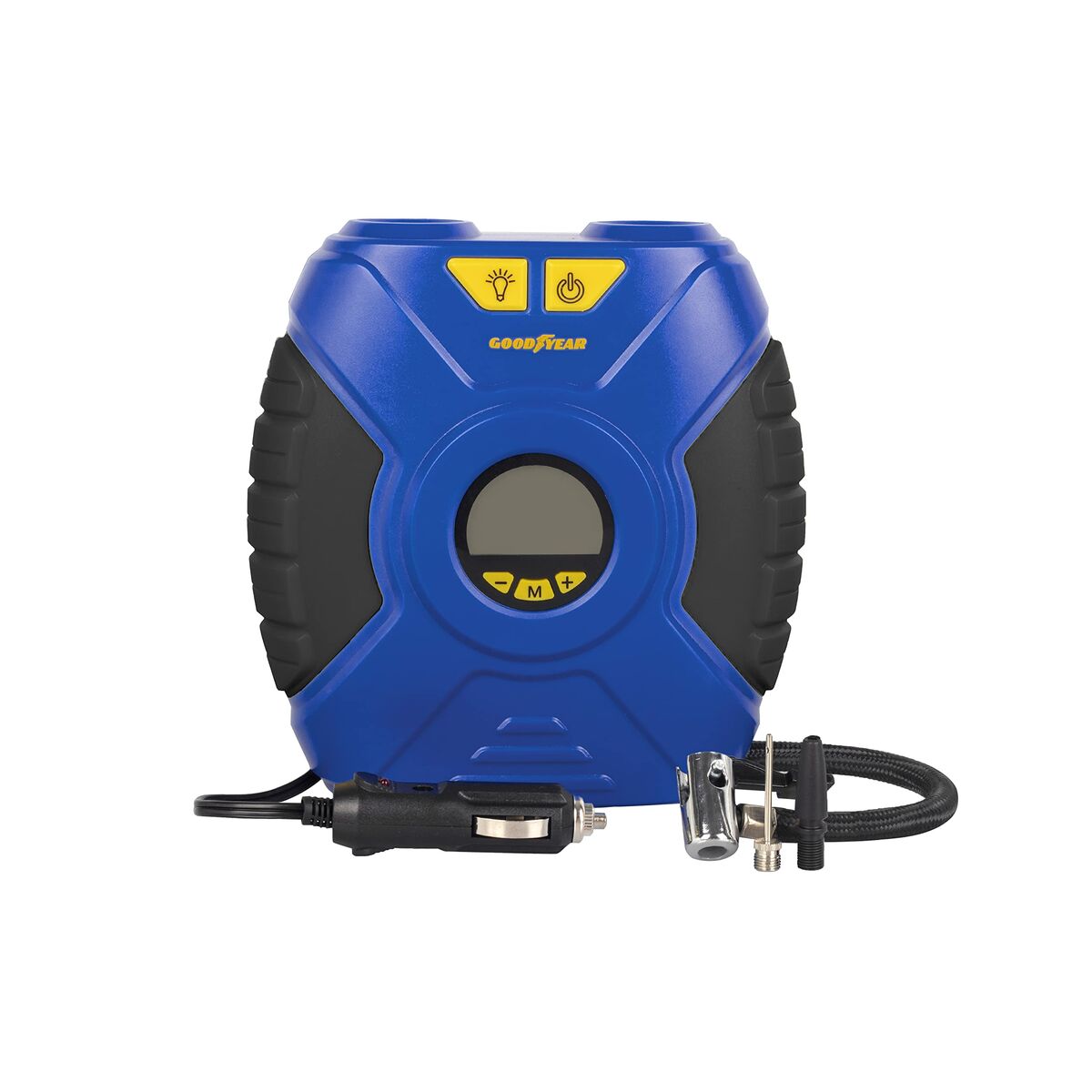 Bärbar luftkompressor med LED Goodyear GOD0020 12 V 90 PSI