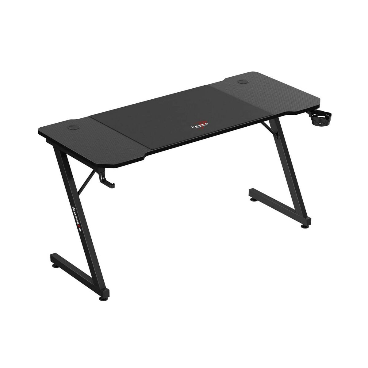 Skrivbord Huzaro HZ-Hero 3.3 Svart 140 x 60 cm - 6