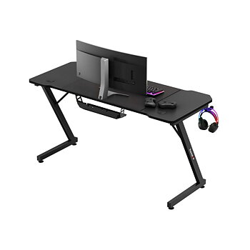 Skrivbord Huzaro HZ-Hero 3.3 Svart 140 x 60 cm