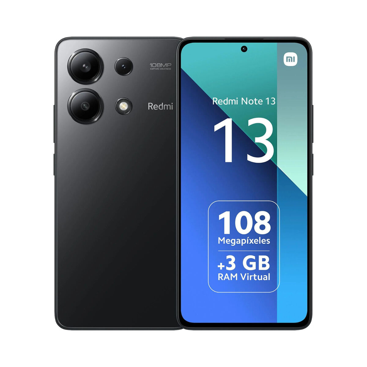 Smartphone Xiaomi NOTE13 BLACK 6,4" 6 GB RAM 128 GB Svart