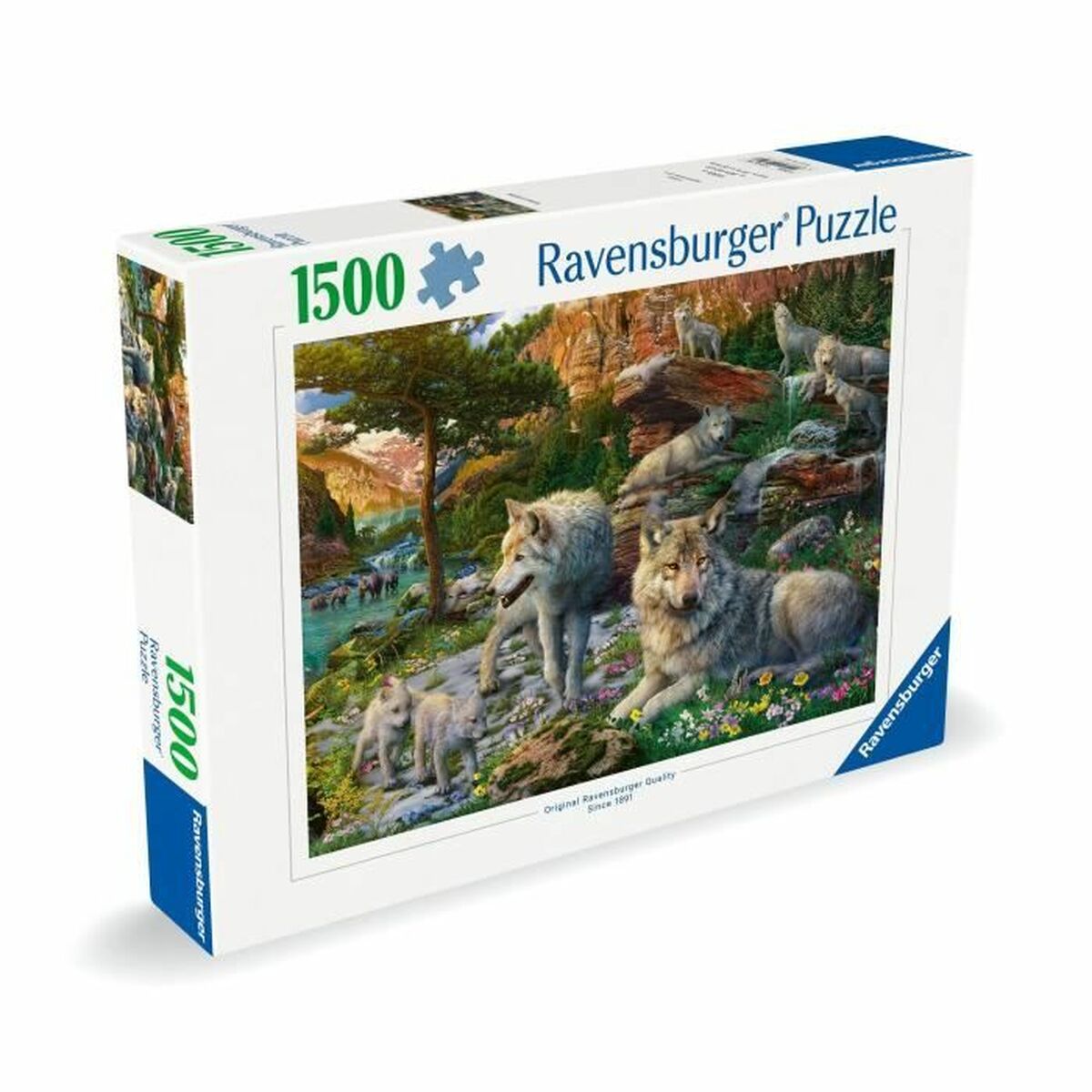 Pussel Ravensburger Wolves in Spring - 5