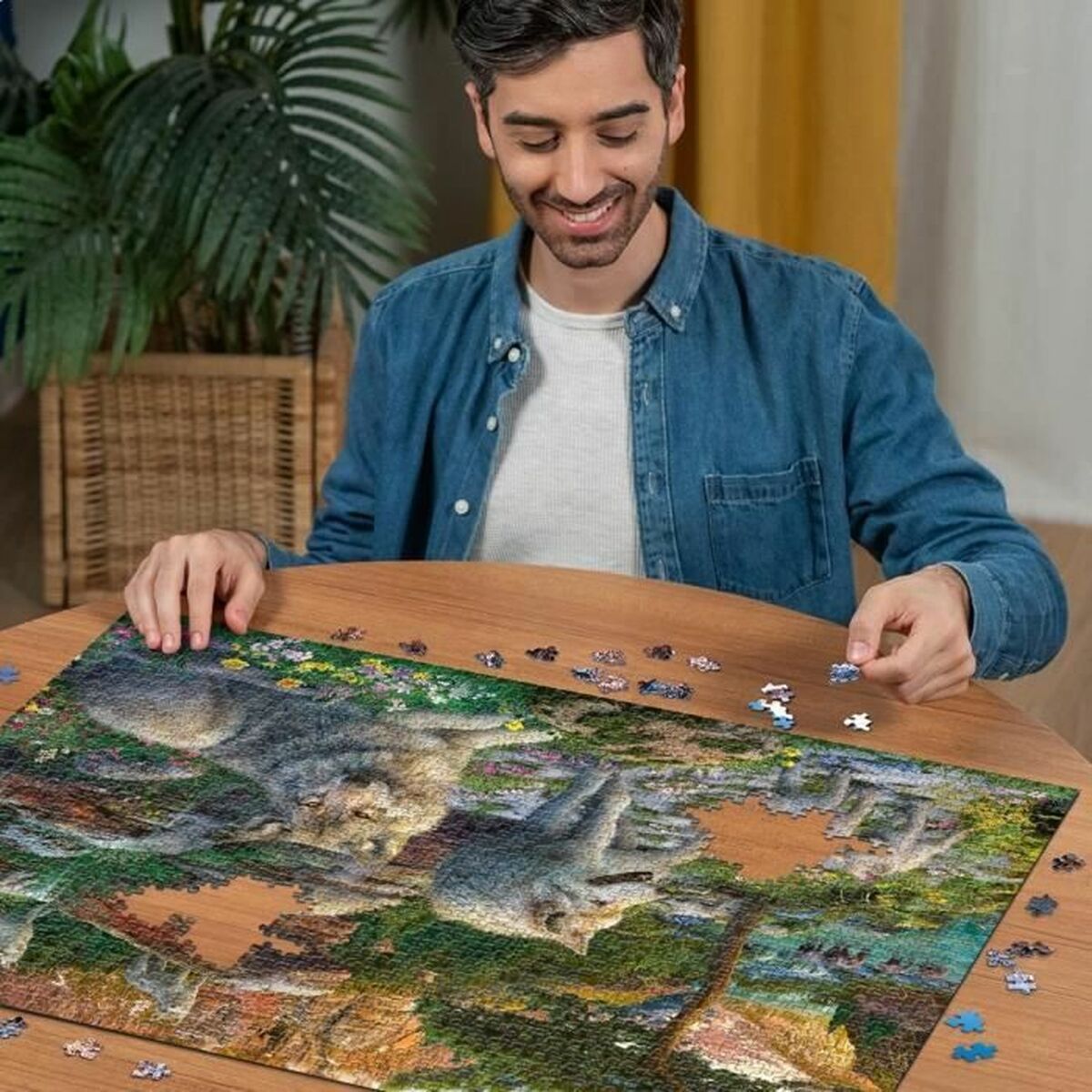 Pussel Ravensburger Wolves in Spring - 3