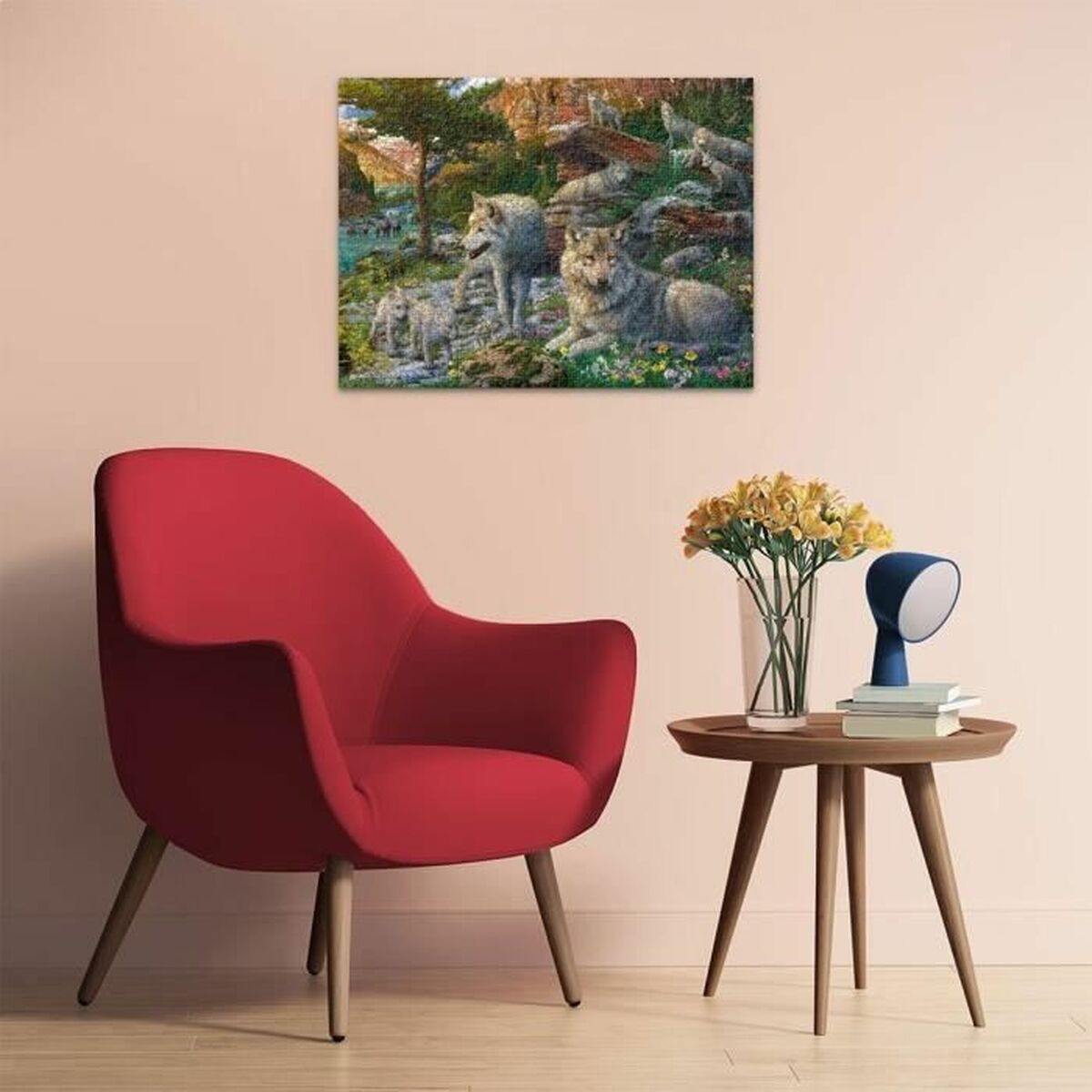 Pussel Ravensburger Wolves in Spring - 4
