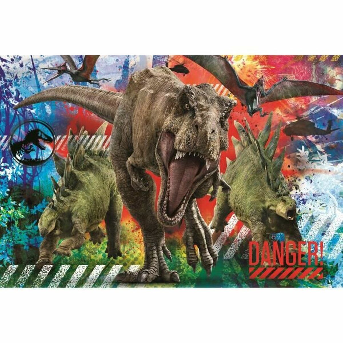 Pussel Clementoni Jurassic World 68 x 48 cm 60 Delar - 2