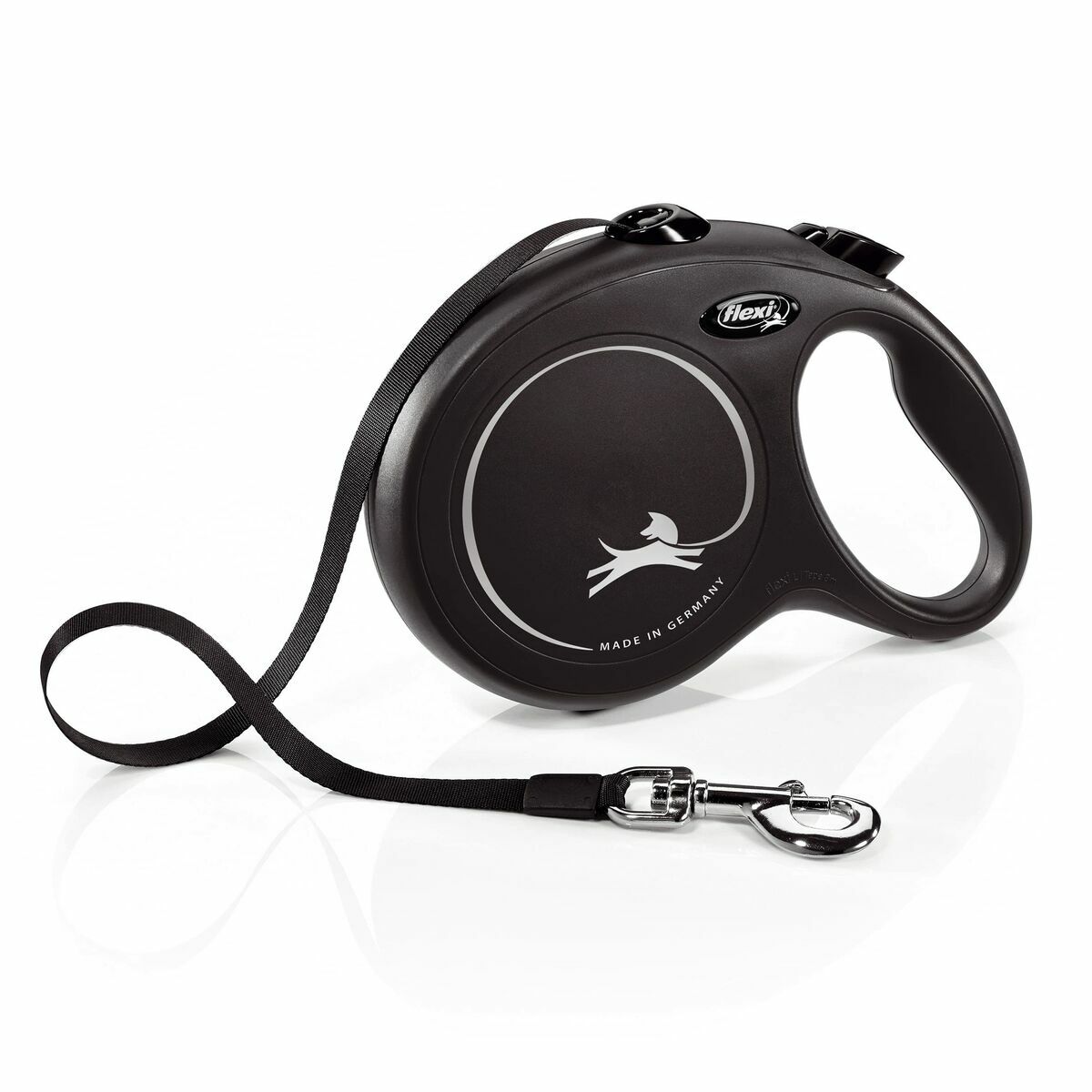 DoHundkoppel Trixie New Classic Svart 8 m