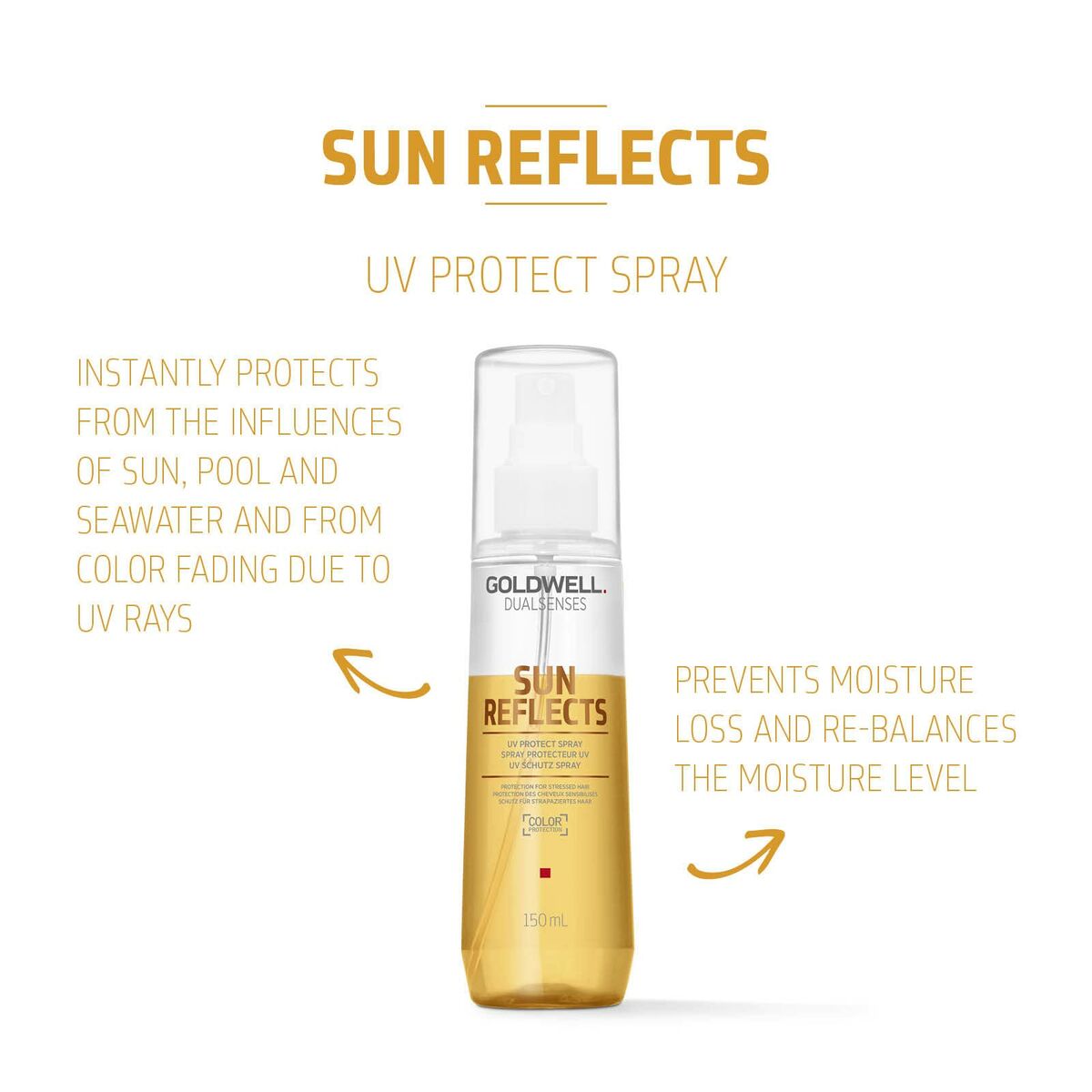 Solskydd för håret Goldwell SUN REFLECTS 150 ml - 3