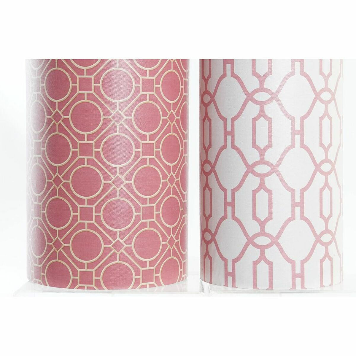 Paraplyställ DKD Home Decor Kanvas Trä Orange Vit (23 x 23 x 54,5 cm) - 4